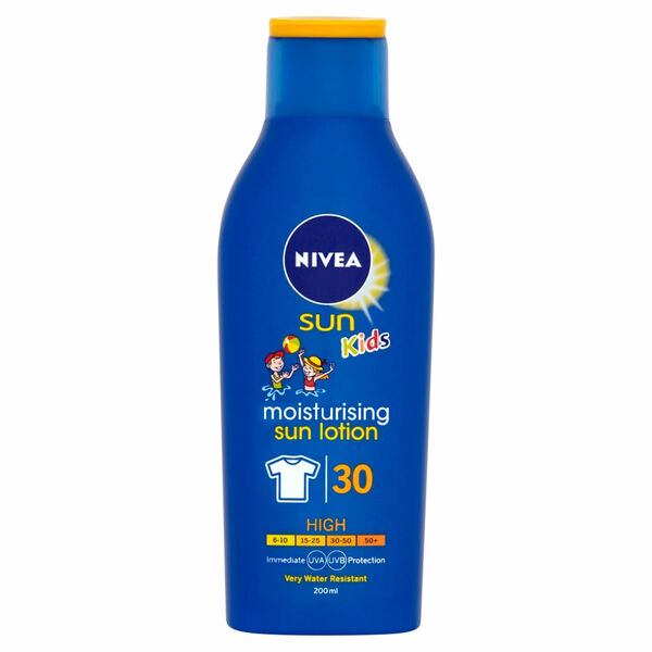 NIVEA Sun Dětské mléko na opalování OF 30 200 ml porovnat ceny