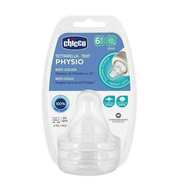 CHICCO Dudlík na láhev Perfect 5 Well-Being na kaši 2ks porovnat ceny