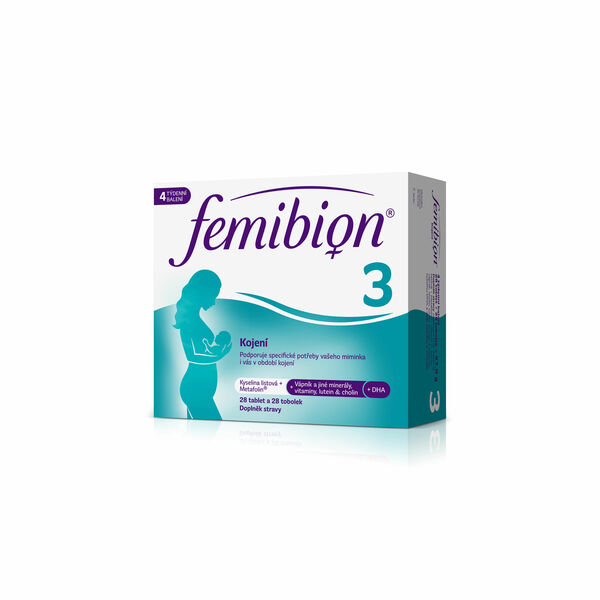 Femibion 3 Kojení 28 tablet + 28 tobolek porovnat ceny