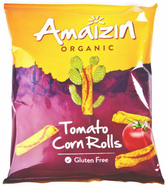 Amaizin Chipsy kukuřičné rajčatové BIO 100g porovnat ceny