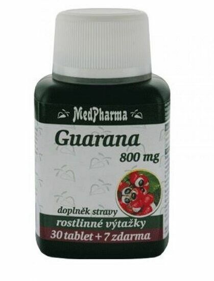 MedPharma Guarana 800mg 37 tablet porovnat ceny