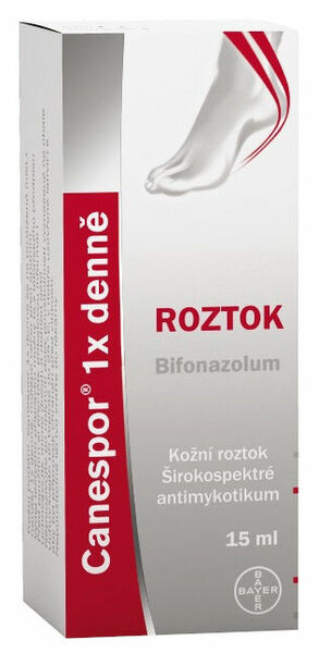 Canespor 1x denně dermální roztok 15ml porovnat ceny