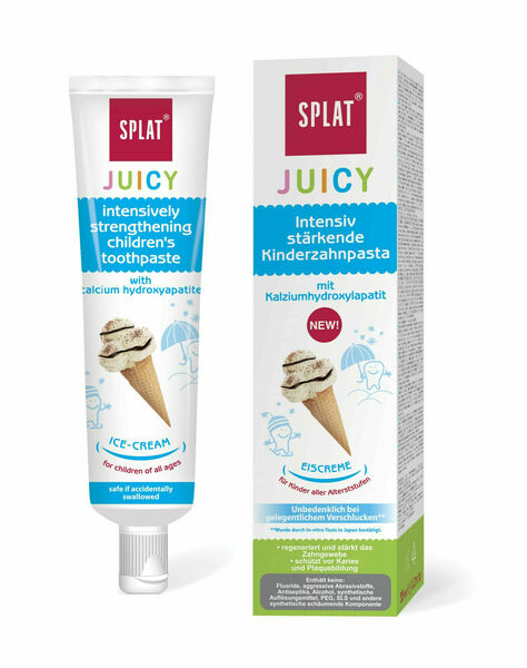 SPLAT Junior JUICY dětská zub. pasta 35ml Zmrzlina porovnat ceny