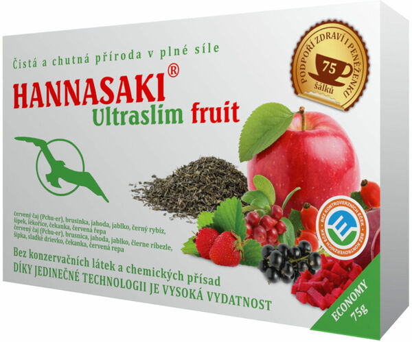Hannasaki Ultraslim fruit 75g porovnat ceny
