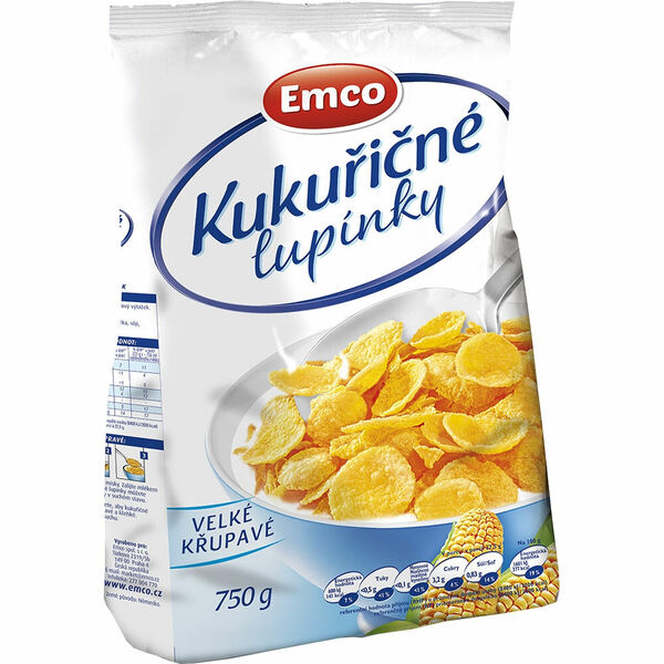 EMCO Kukuřičné lupínky 750 g porovnat ceny