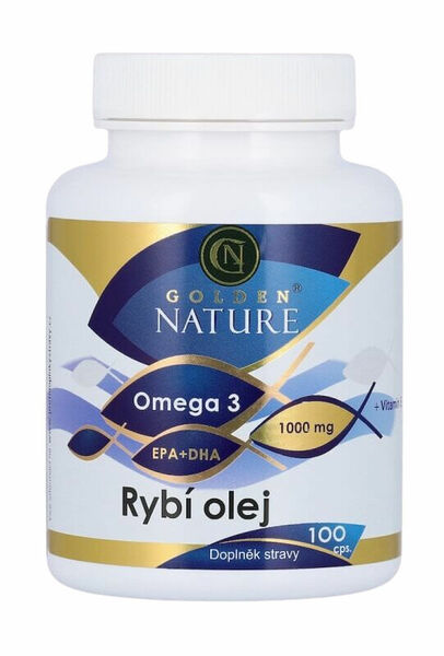 Golden Nature Rybí olej (Omega 3) 100 tablet porovnat ceny