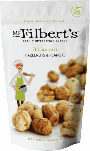 Mr. Filbert´s Pražené lískové a burské ořechy s italskými bylinkami 110g porovnat ceny