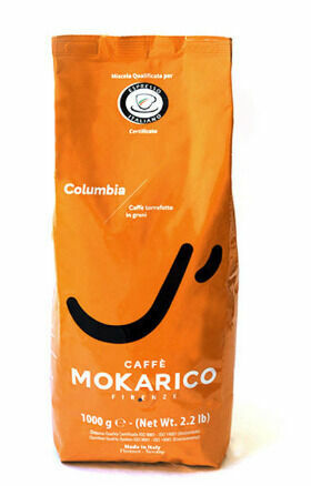 Mokarico Columbia zrnková káva 1kg porovnat ceny