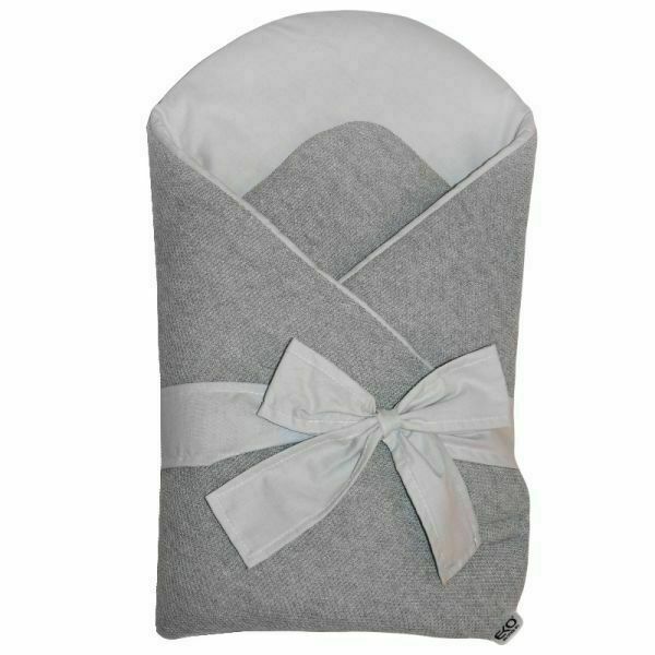 EKO  Zavinovačka z pleteniny Grey-Grey 75x75cm porovnat ceny