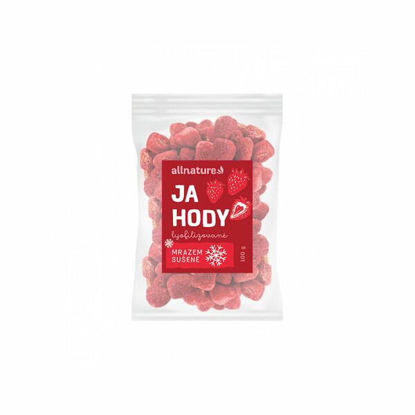 ALLNATURE Jahoda sušená mrazem 100 g porovnat ceny