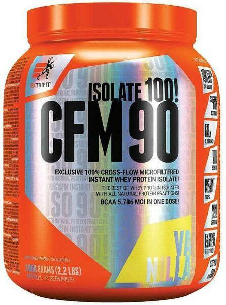 Extrifit CFM Instant Whey Isolate 90 1kg vanilka porovnat ceny