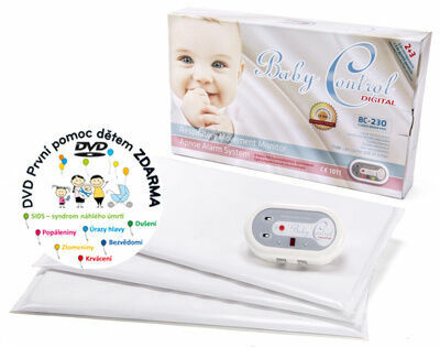 Baby Control Digital BC-230 - se třemi senzorovými podložkami porovnat ceny