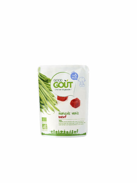 Good Gout BIO Zelené fazolky s hovězím masem 190g porovnat ceny