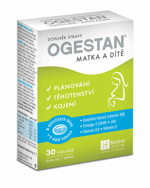 OGESTAN Matka a dítě 30 kapslí porovnat ceny