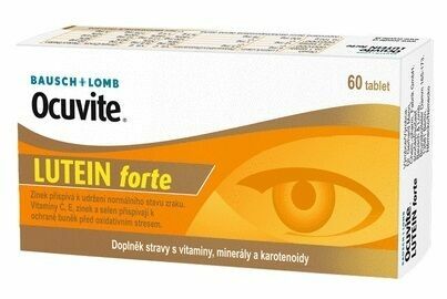 Ocuvite LUTEIN forte 60 tablet porovnat ceny
