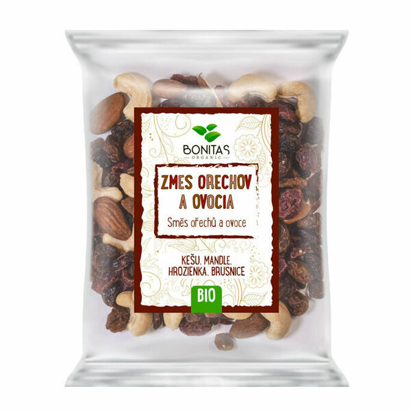 BONITAS Bio Ořechovo ovocná směs 100g porovnat ceny