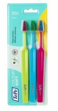 TePe Colour Select soft zubní kartáček 2+1ks porovnat ceny