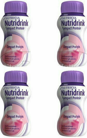 Nutridrink Compact Protein perorální roztok 4x125ml Jahoda porovnat ceny