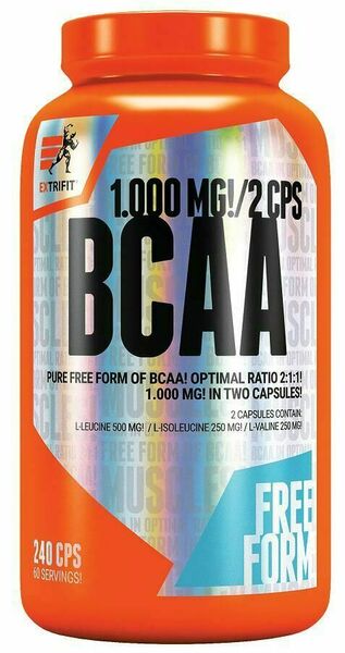 Extrifit BCAA 2:1:1 Pure 240 kapslí porovnat ceny