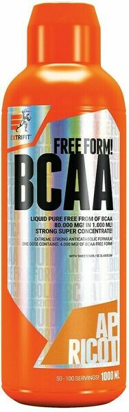 Extrifit BCAA 80000 Liquid 1000ml meruňka porovnat ceny