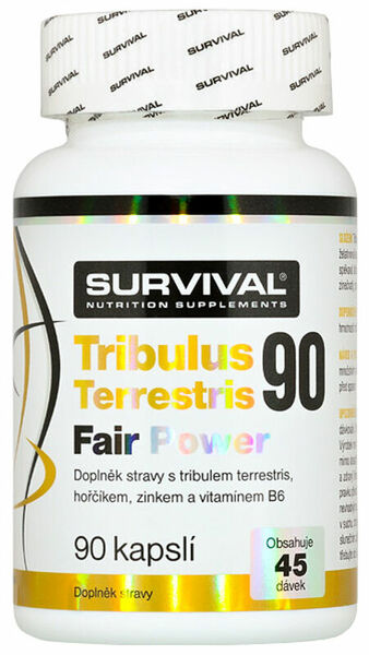 Survival Nutrition Tribulus Terrestris 90% Fair Power 90 kapslí porovnat ceny