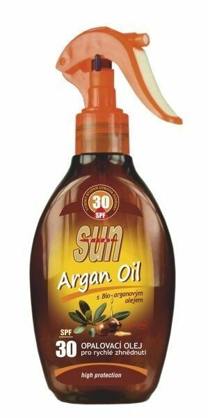 Sun Vivaco Opalovací olej s arganovým olejem SPF30 rozprašovací 200ml porovnat ceny