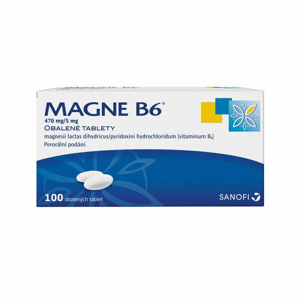 Magne B6 470 mg / 5 mg 100 tablet porovnat ceny