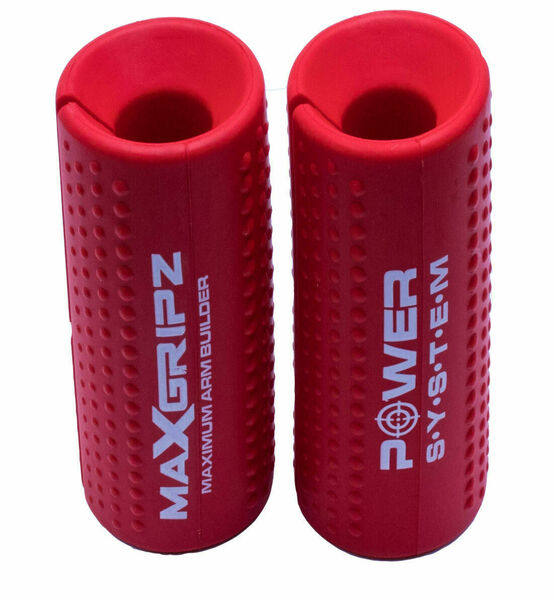 Power System gripy na posilovací tyč MAX GRIPZ RED vel.XL 2ks porovnat ceny
