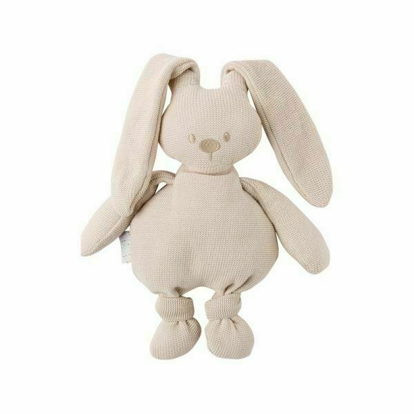 Nattou Hračka pletená bavlněná zajíček Lapidou cuddly beige 36cm porovnat ceny