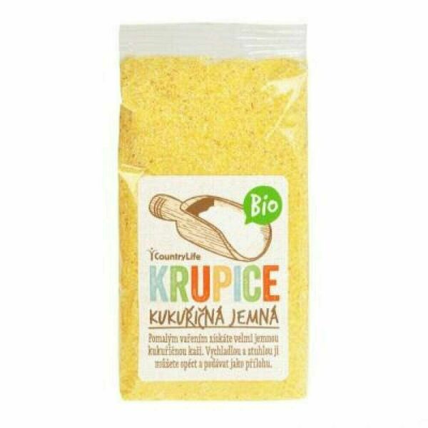 COUNTRY LIFE Krupice kukuřičná jemná BIO 400 g porovnat ceny
