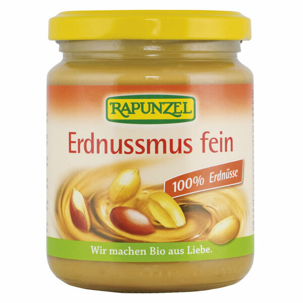 RAPUNZEL100% arašídová pasta jemná BIO 250 g porovnat ceny