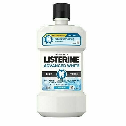 LISTERINE ADVANCED WHITE Mild Taste 500ml porovnat ceny