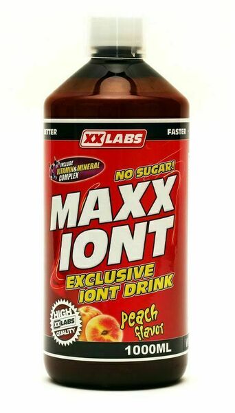 Xxlabs Maxx Iont Sport drink broskev 1000 ml porovnat ceny
