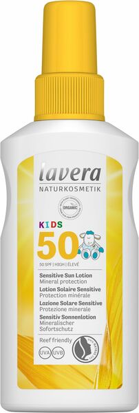 Lavera Opalovací mléko ve spreji SPF 50 pro děti 100ml porovnat ceny