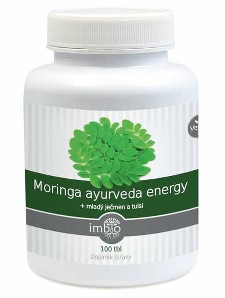 Imbio  Moringa ayurveda energy tbl.100 porovnat ceny