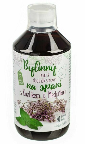 Silvita  Bylinný tekutý doplněk stravy na spaní s Kozlíkem a Meduňkou 500ml porovnat ceny