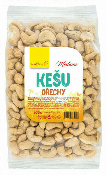 Wolfberry Kešu celé Medium 500g porovnat ceny