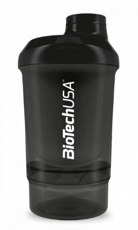 BiotechUSA Wave+ Nano shaker 300ml (+150ml) Panther Black porovnat ceny