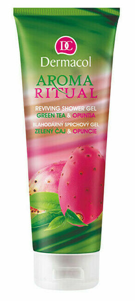 Dermacol Aroma Ritual Blahodárný sprchový gel zelený čaj a opuncie 250ml porovnat ceny