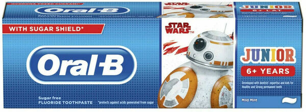 Oral-B Zubní pasta Star Wars 75ml porovnat ceny