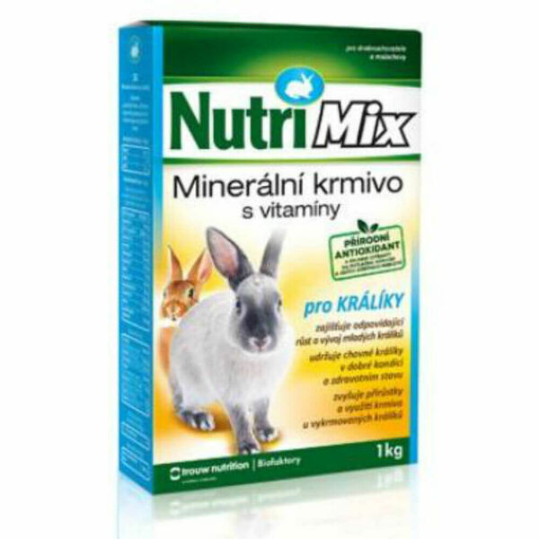 NUTRI MIX pro králíky 1 kg a.u.v. porovnat ceny