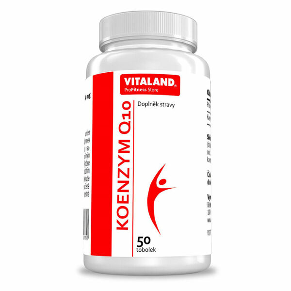 VITALAND Koenzym Q10 60 mg 50 tobolek porovnat ceny