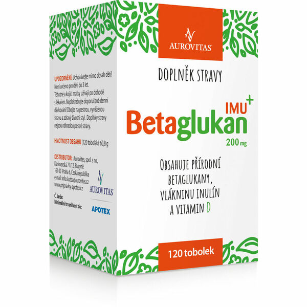 APOTEX Betaglukan IMU 200 mg 120 tobolek porovnat ceny