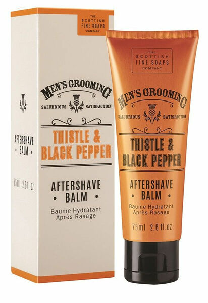 Scottish Fine Soaps Černý pepř a ostropestřec balzám po holení 75 ml porovnat ceny