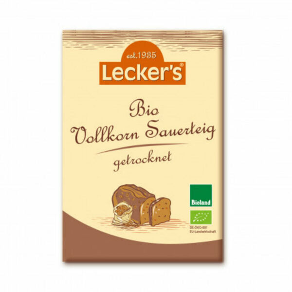 LECKER´S Celozrnný chlebový kvásek BIO 30 g porovnat ceny