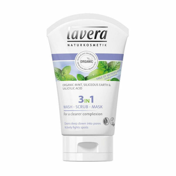 LAVERA Očista, peeling a maska 3v1 125 ml porovnat ceny