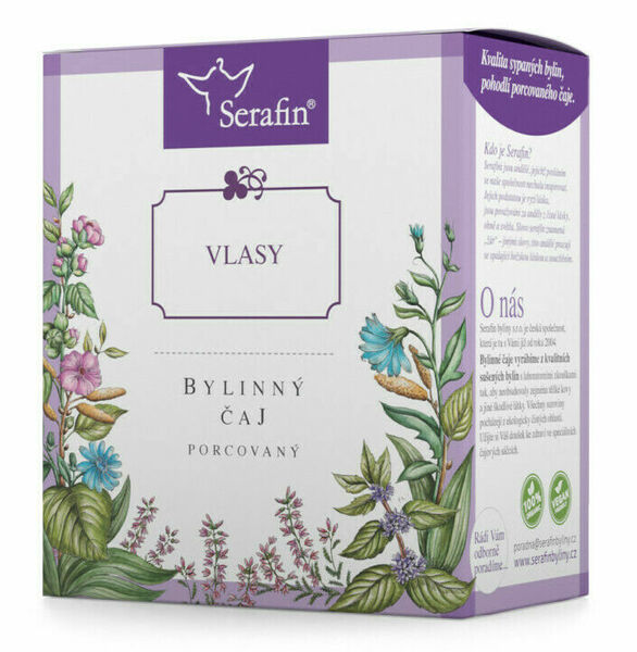 Serafin Vlasy - bylinný čaj porcovaný 15x2,5g porovnat ceny