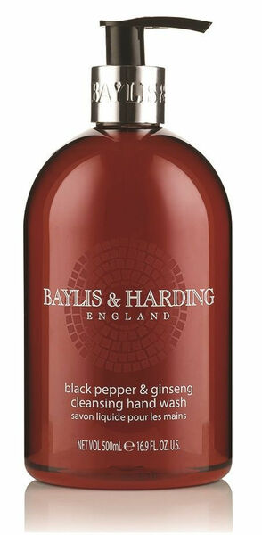 Baylis & Harding Tekuté mýdlo na ruce Černý pepř a ženšen 500 ml porovnat ceny
