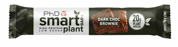 PhD Nutrition Smart Plant Bar dark choc brownie 64g porovnat ceny