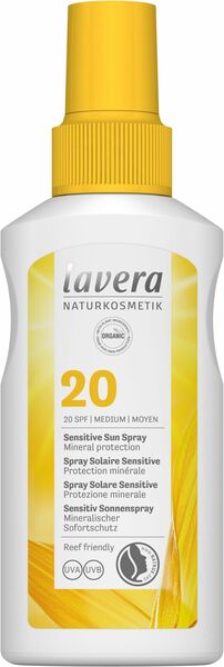 Lavera Opalovací sprej Sensitiv SPF 20 100ml porovnat ceny